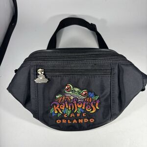 Vintage 90s‎ Rainforest Cafe Fanny Belt Pack Mascot Cha! Cha! Orlando Disney